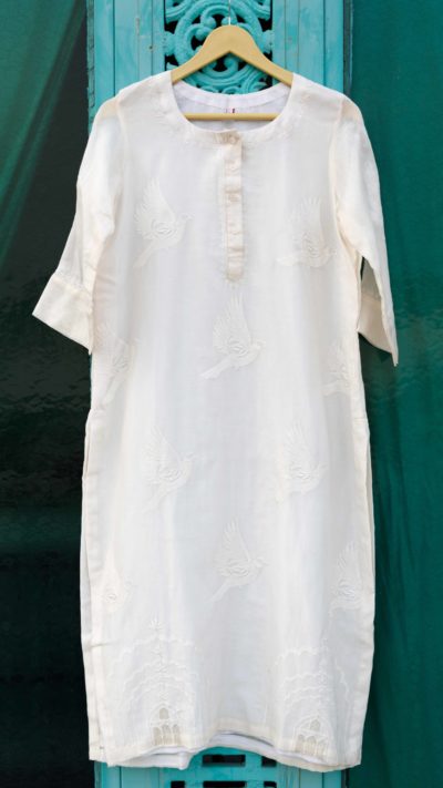 Kabootarbaazi Power of Silence Kurta
