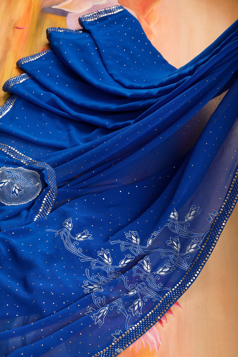 LR | WU | Tulip Mukaish Saree_4130