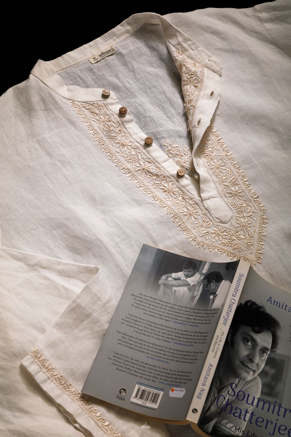 LR | WU | Advait 25 | Fish Motif Back Kurta 3760